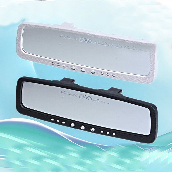 Wide-Angle Clip-On Rearview Mirror
