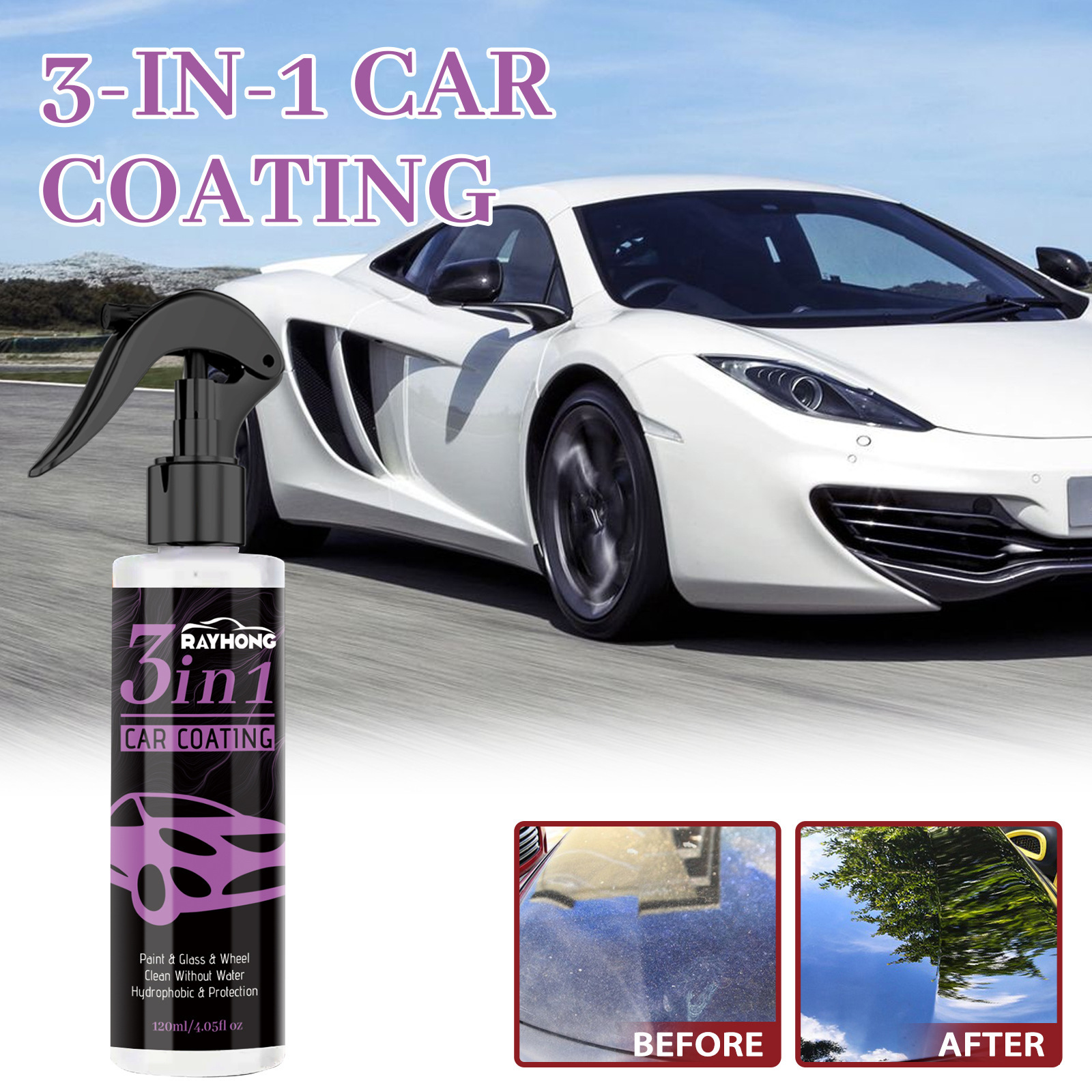 Ceramic Shine Quick Coating Spray