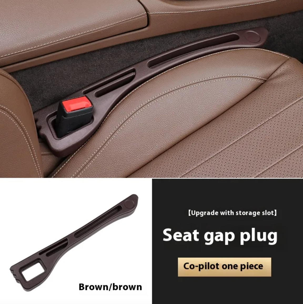 SeatGap Drop Stop Sealing Strip