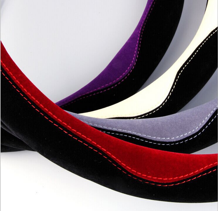 Plush Winter Steering Wheel Cover