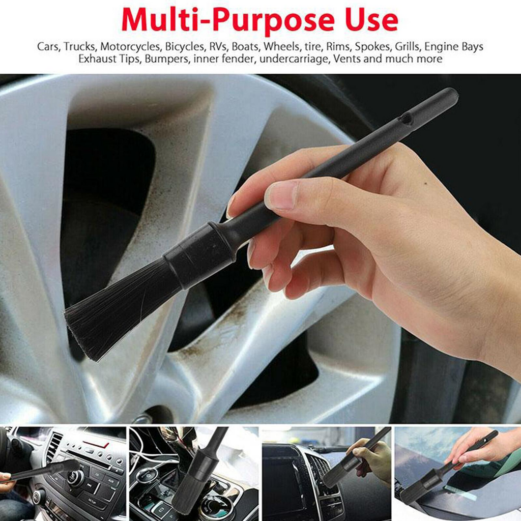 DetailPro 5-Piece Car Detailing Brush Kit