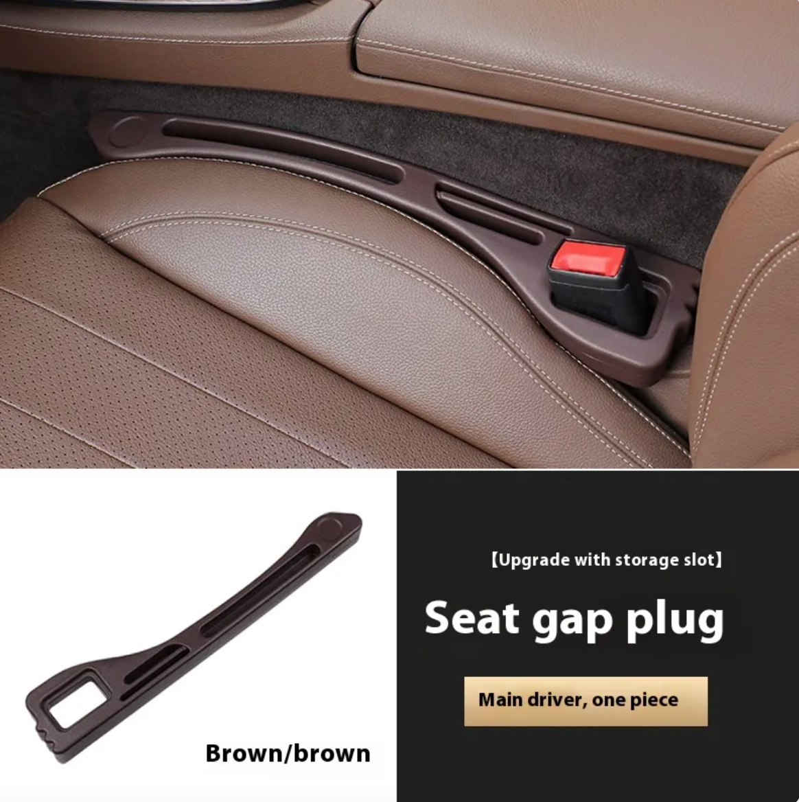 SeatGap Drop Stop Sealing Strip