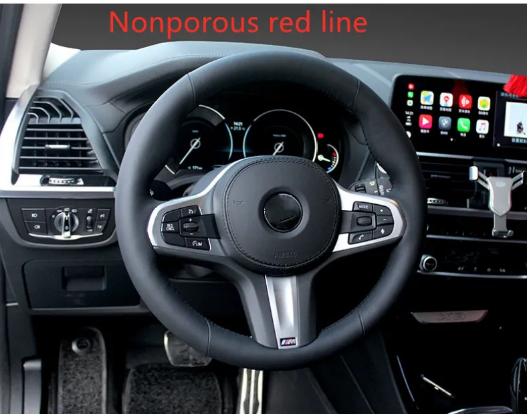 ComfortGrip Hand-Sewn Steering Wheel Cover