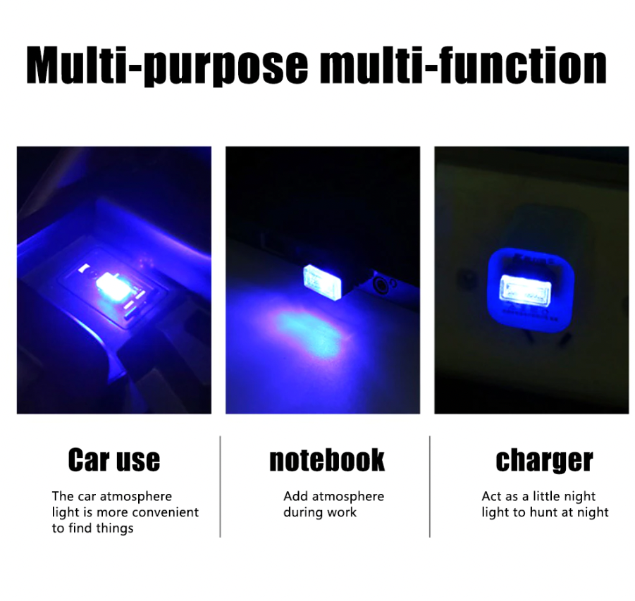 DriveGlow USB Interior Ambient Light Set