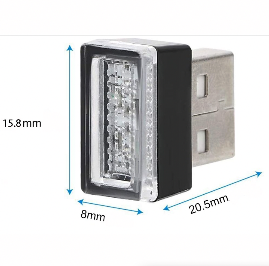 DriveGlow USB Interior Ambient Light Set