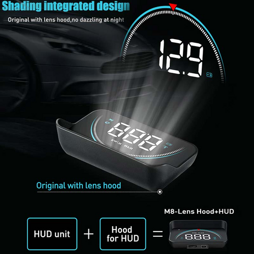 3.5 Inch OBD2 Heads-Up Display