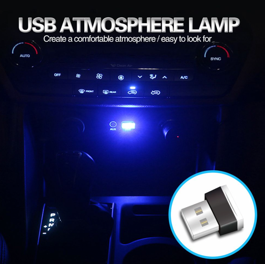 DriveGlow USB Interior Ambient Light Set