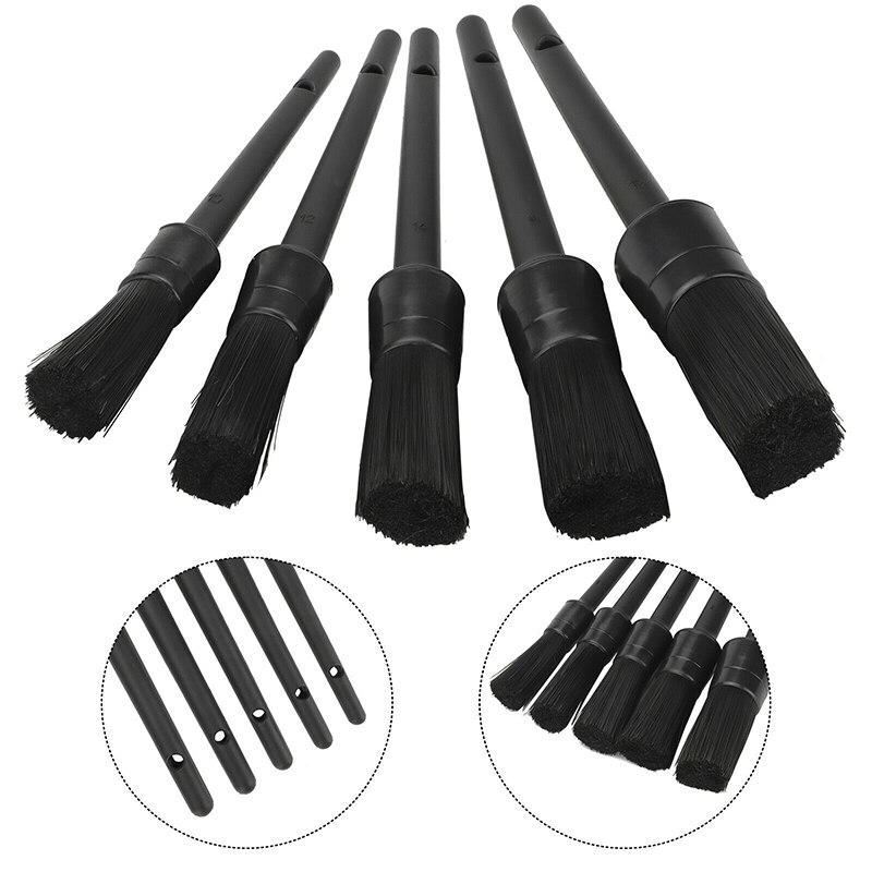 DetailPro 5-Piece Car Detailing Brush Kit