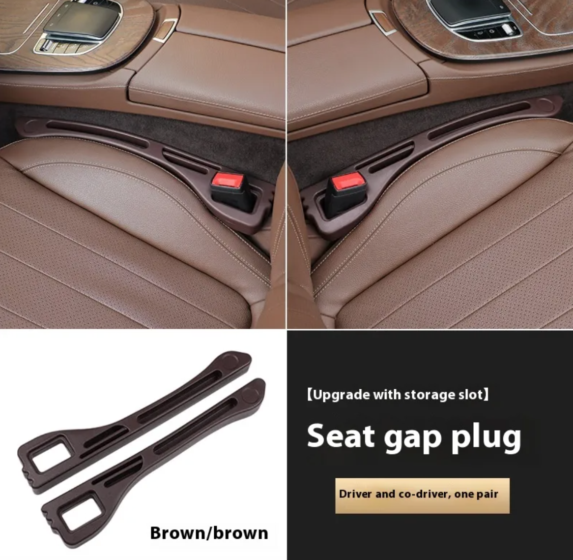 SeatGap Drop Stop Sealing Strip