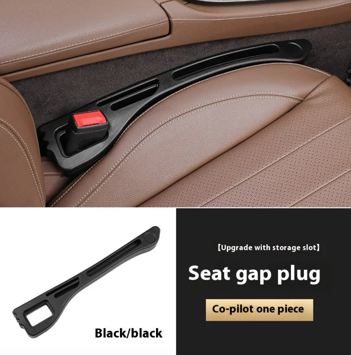 SeatGap Drop Stop Sealing Strip