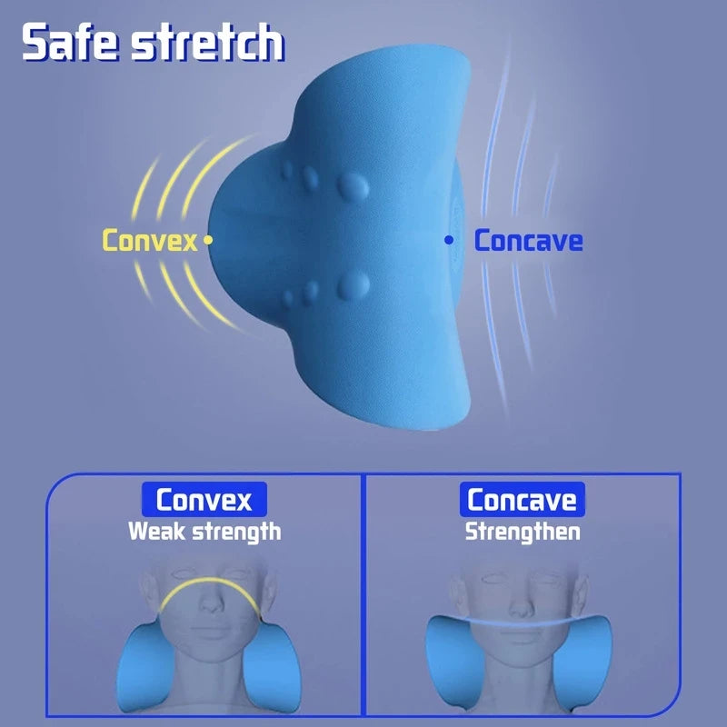 Neck & Shoulder Relaxer Stretch Pillow