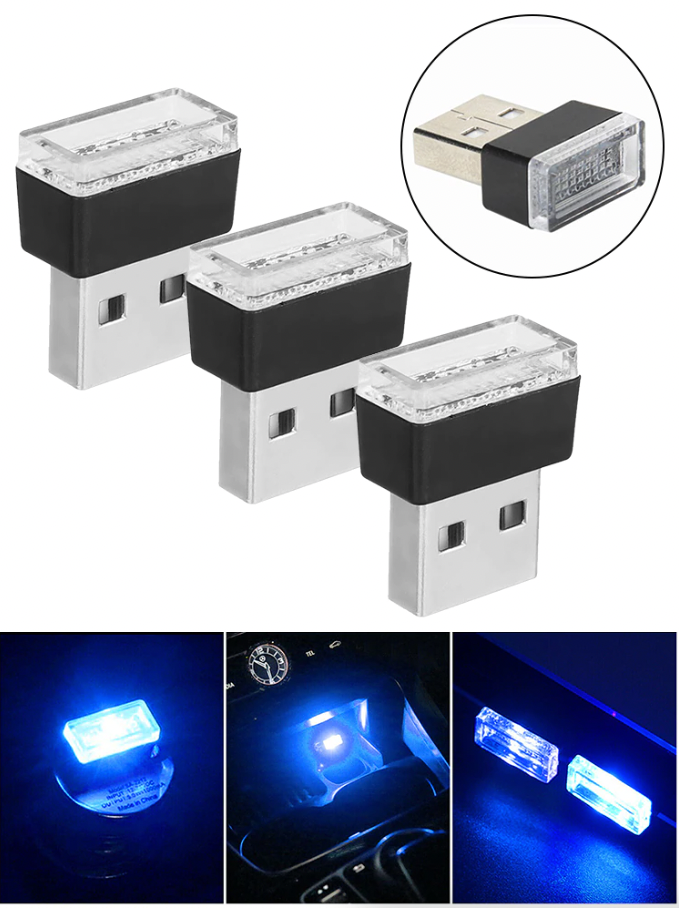 DriveGlow USB Interior Ambient Light Set