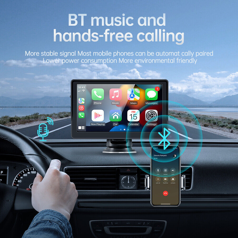 RoadScreen Portable CarPlay & Android Auto Display