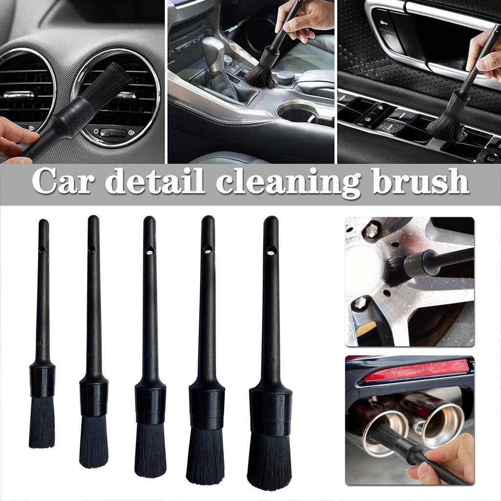 DetailPro 5-Piece Car Detailing Brush Kit