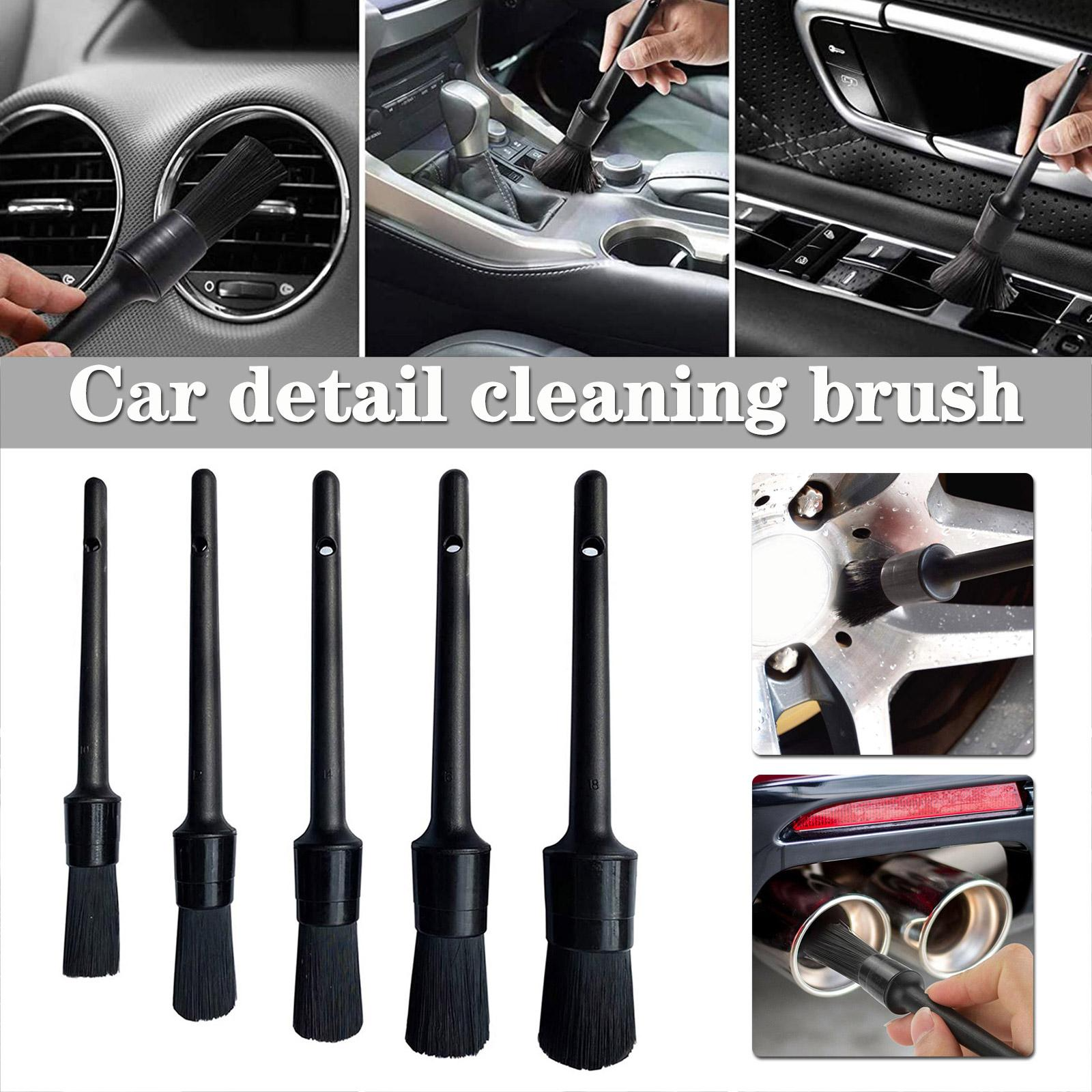 DetailPro 5-Piece Car Detailing Brush Kit