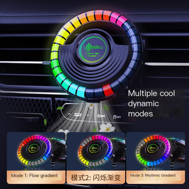 Smart Rhythm Light Car Aroma Diffuser