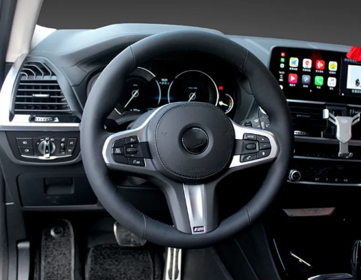 ComfortGrip Hand-Sewn Steering Wheel Cover
