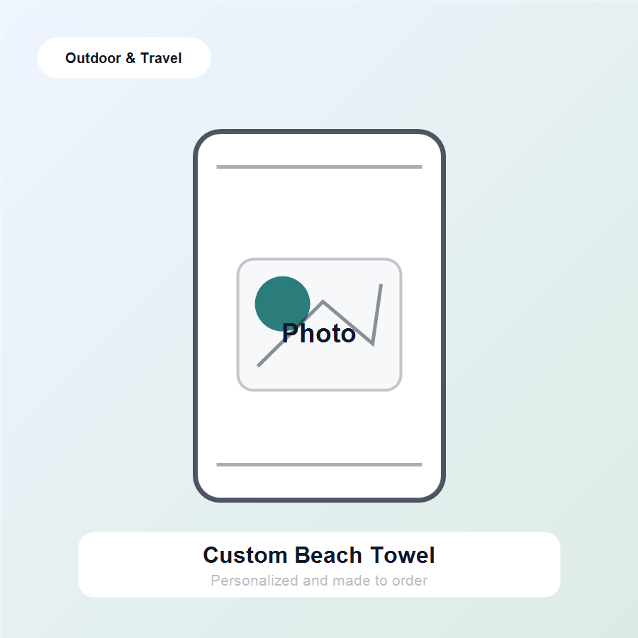 Custom Beach Towel