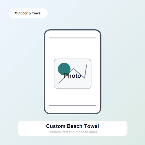 Custom Beach Towel