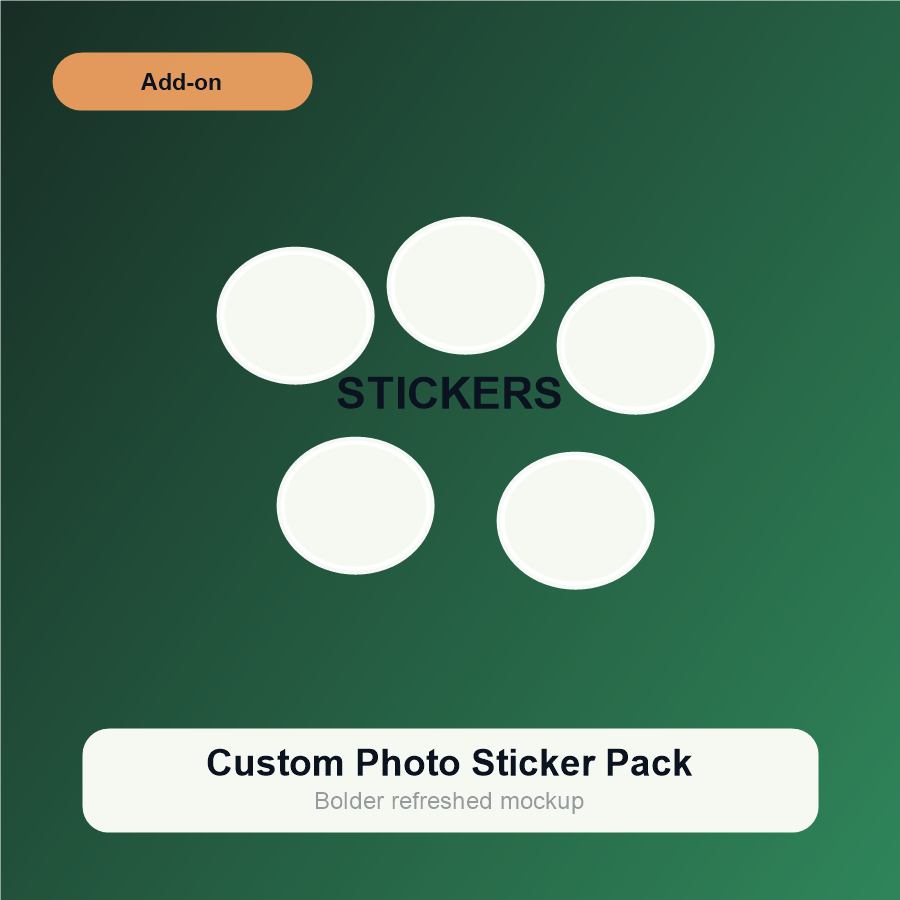 Custom Photo Sticker Pack