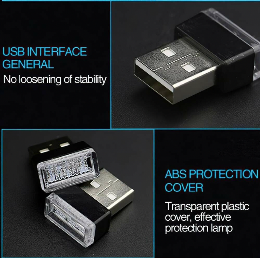 DriveGlow USB Interior Ambient Light Set
