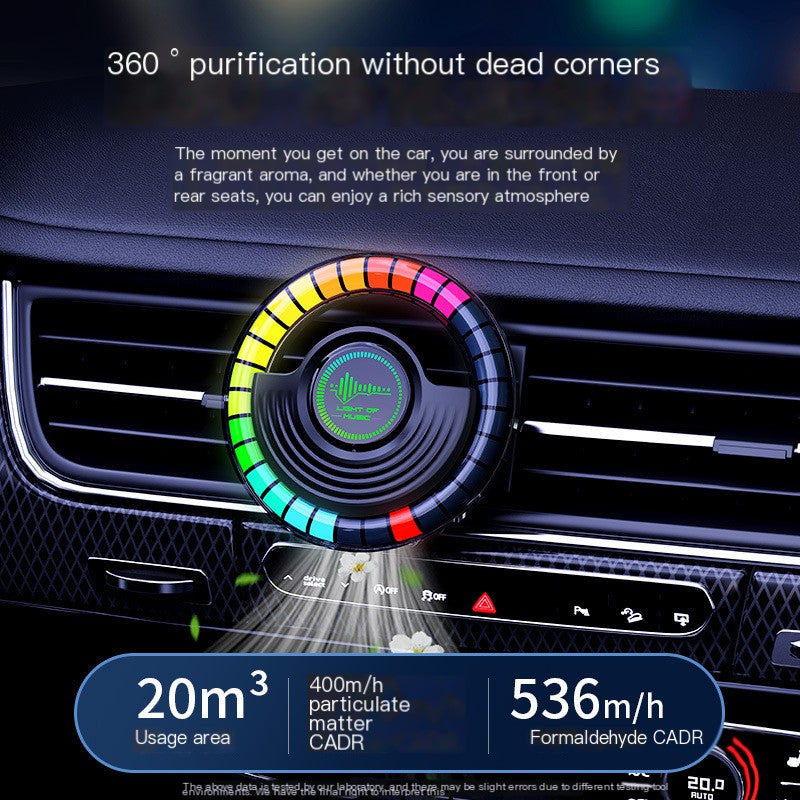 Smart Rhythm Light Car Aroma Diffuser