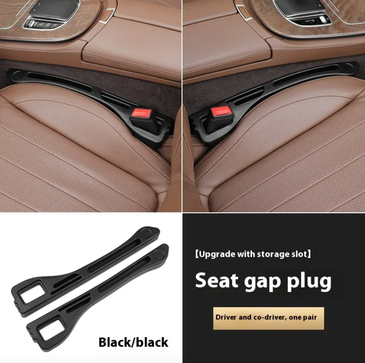 SeatGap Drop Stop Sealing Strip