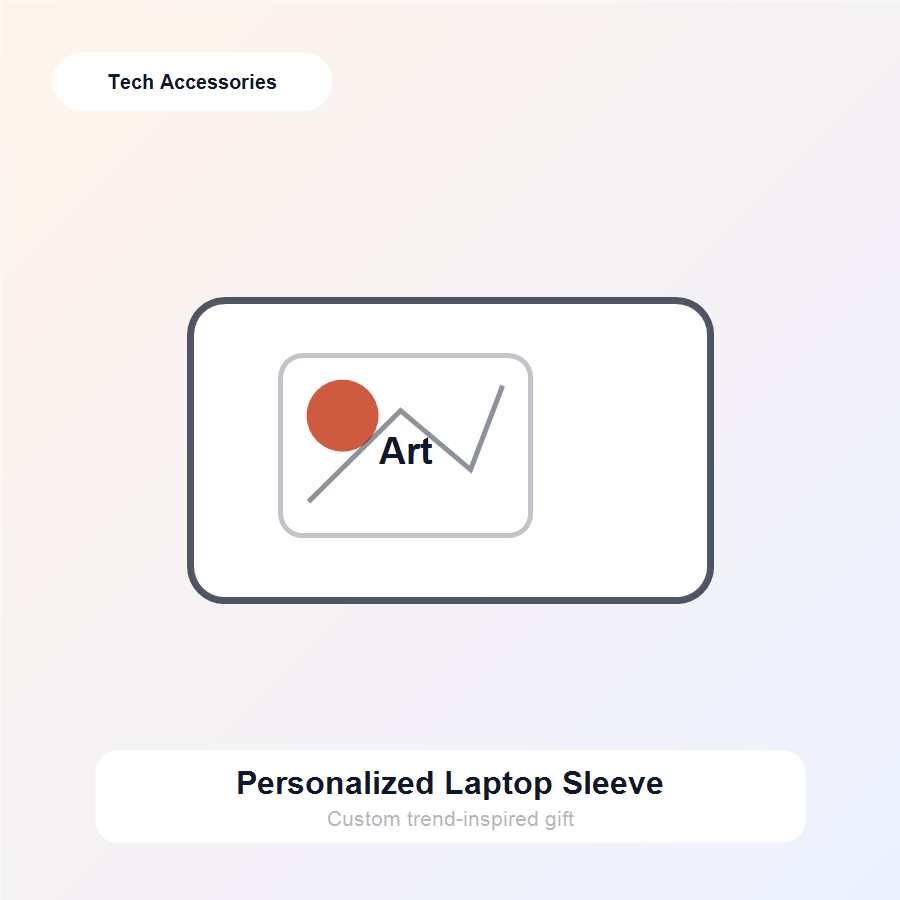 Personalized Laptop Sleeve