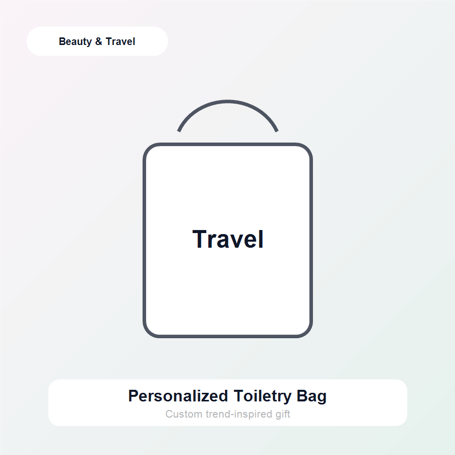 Personalized Toiletry Bag