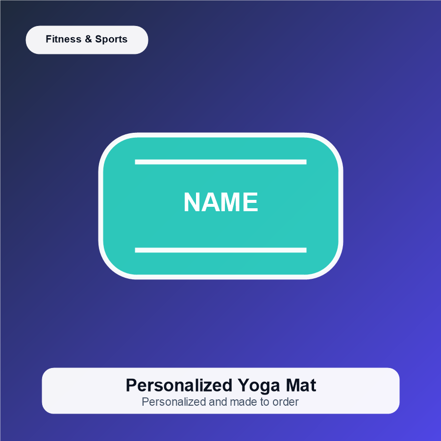 Personalized Yoga Mat