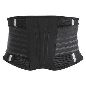 Reflective Workout Lumbar Belt - Well Fit Adjustable Tightness Fitness Waist Belt
