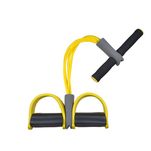 Sit Up Bar 4 Tubes Sit-Up Equipment Strong Fitness Yoga Resistance Exerciser