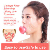 Face Firming Removal Exerciser Jaw Exercise Fitness Mouth Breathing Ball Instrument Skin Care Beauty Supplies