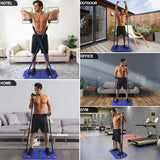 Portable Home Gym - Exercise Equipment with Resistance Bands Bar